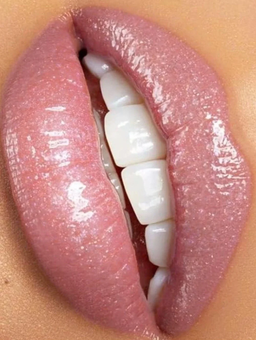 Too Faced Lip Injection Plumping Lip Gloss  Alamode Cool Tone Mauve Pink Shimmer